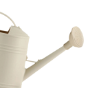Regadera con cuello largo y cabezal de ducha desmontable 33 cm regadera de plástico beige para plantas de interior y de jardín 5
