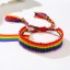 Regenbogen geflochtenes Armband 9