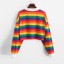 Regenbogen-Sweatshirt für Damen 1