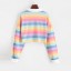 Regenbogen-Sweatshirt für Damen 2