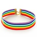 Regenbogenhalsband für Damen 2