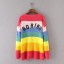 Regenbogenpullover für Damen A2272 3