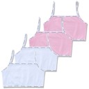 Reggiseni per ragazze senza ferretto 4 pezzi 10