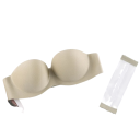 Reggiseno autoadesivo senza spalline design liscio poliestere elastan nylon senza cuciture per abiti e top 4