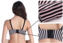 Reggiseno da donna a righe con lacci 5