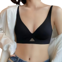 Reggiseno da donna con design liscio senza imbottitura in elastan e poliammide leggero e elastico intimo per uso quotidiano 9