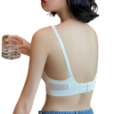 Reggiseno da donna con design liscio senza imbottitura in elastan e poliammide leggero e elastico intimo per uso quotidiano 10