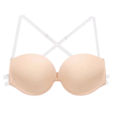 Reggiseno da donna con spalline incrociate e chiusura posteriore in elastan e poliestere per un uso quotidiano e sotto abbigliamento aderente 6