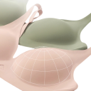 Reggiseno da donna senza chiusura con scollatura profonda in elastan nylon materiale leggero e flessibile per un comfort quotidiano 4