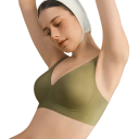 Reggiseno da donna senza chiusura posteriore con spalline sottili in elastan nylon per schiena scoperta e abbigliamento estivo 1