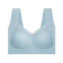 Reggiseno da donna senza cuciture con spalline larghe in elastan e nylon per un uso quotidiano senza disagio e cuciture visibili 5