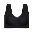 Reggiseno da donna senza cuciture con spalline larghe in elastan e nylon per un uso quotidiano senza disagio e cuciture visibili 4