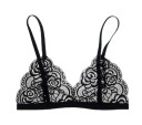 Reggiseno in pizzo con design interessante J1352 6
