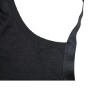 Reggiseno per l'estrazione e l'allattamento senza mani con aperture nelle coppe e ganci sulle spalline con bordo largo 13
