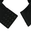 Reggiseno sportivo da donna con spalline incrociate e ampia fascia inferiore in nylon senza ferretto per uso quotidiano e attività leggere 3