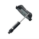 Règle de contrôle des plaquettes de frein 135 x 13 mm En forme de stylo Échelle blanche Poignée noire Pour mesurer les plaquettes intérieures et extérieures 3