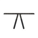 Règle de mesure en métal pour sourcils 14 × 12 cm Modèle en acier inoxydable pour déterminer avec précision la forme et la symétrie 6