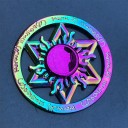 Regnbue fidget spinner metal A2222 11