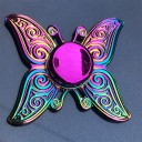 Regnbue fidget spinner metal A2222 6