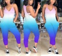 Regnbuefarvet jumpsuit til kvinder 1