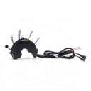 Regulador de motor BAFANG 36 V 500 W UART Corrente 24 A Unidade de controlo C571-30-515 Preto Com cablagem e conectores Peça de substituição 1
