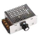 Regulador de voltaje SCR 220V AC 4000W Dimmer electrónico de potencia Termostato Regulador de velocidad de motores Cuerpos calefactores Módulo de control 3