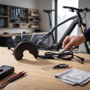 Regulátor motoru BAFANG 36 V 500 W UART Proud 24 A Řídicí jednotka C571-30-515 Černý S kabeláží a konektory Náhradní díl pro elektrokolo 4