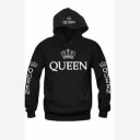 REI E RAINHA - Sweats para casais J1952 3