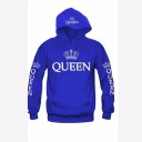 REI E RAINHA - Sweats para casais J1952 4