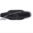 Reinforced Weightlifting Belt with Chain for Pull-Ups and Dips Weightlifting Belt for Weights and Gym 5