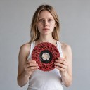 Reinigungsaufsatz für Winkelschleifer 125 mm Loch 22 mm Siliziumkarbid Rot Rost-, Farb- und alten Beschichtungen von Metall und Holz entfernen 5