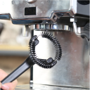 Reinigungsbürste für Dichtungen des Zylinderkopfes 58 mm für Kaffeemaschinen Professionelle Bürste zur Tiefenreinigung des Siebträgers und der Hauptgruppe 2