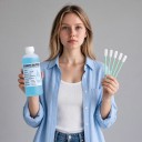 Reinigungsflüssigkeit für DTF- und DTG-Tinte Starker Druckkopfreiniger 500 ml Mit 6 Spachteln Für Epson DX4 DX5 L1800 L805 L800 1390 I3200 3