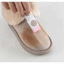 Reinigungsradiergummi für Schuhe mit einem Mittel für Leder und matten Granulaten zur Entfernung von Schmutz von Schuhen Maße ca. 7 x 2,5 x 4