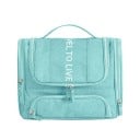 Reis cosmetica tas met meerdere compartimenten en handgreep Organizer voor cosmetica en kwasten Materiaal oxford Afmetingen 26 x 22 x 9,5 5