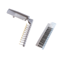 Reisbare opvouwbare kam 2-in-1 20,5 cm opgevouwen 10,9 cm Pocket massagekam met bolletjes op de tanden voor haarstyling en -verzorging 2