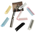 Reisbare opvouwbare kam 2-in-1 20,5 cm opgevouwen 10,9 cm Pocket massagekam met bolletjes op de tanden voor haarstyling en -verzorging 3