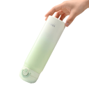 Reisbare vergrendelbare thermosfles met drukknopdeksel 500 ml roestvrij staal gradient ontwerp draagbare drinkfles voor werk en onderweg 8