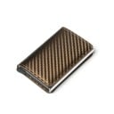 Reisdocumentenhoes van eco-leer met stevige binnenruimte Hoes met gestikte randen Compakte afmetingen 10 x 6,5 x 1,8 cm 13