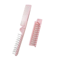 Reise Faltkamm 2in1 20,5 cm zusammengeklappt 10,9 cm Taschen-Massagekamm mit Kugeln an den Zähnen zur Haarpflege und -styling 8