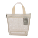 Reise-Make-up-Tasche aus Netzstoff, 21 x 19 x 7 cm, Hänge-Organizer für Kosmetik und Toilettenartikel, Dusch- und Badezimmertasche 6