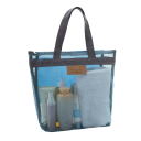 Reise-Make-up-Tasche aus Netzstoff, 30,5 x 26 cm, Hängetasche für Kosmetik und Toilettenartikel, Organizer für Dusch- und Waschutensilien 3