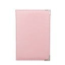 Reiseetui für Dokumente mit transparenten Folien und Taschen für Karten Metallene Ecken Genähte Kanten PU-Leder Abmessung 10,2 x 14 cm 8