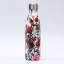 Reiseflasche aus Edelstahl mit Blumenmotiv 13