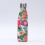 Reiseflasche aus Edelstahl mit Blumenmotiv 11