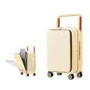 Reisekoffer mit Rollen 50 cm Aluminiumrahmen und PC Kabinenhandgepäck Breiter Teleskopgriff Robuster Koffer für Reisen 5