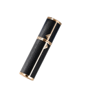 Reiseparfümatizer 5 ml PU-Leder und Metall mit dekorativen goldenen Details kompakter Flakon für den Dufttransport 6