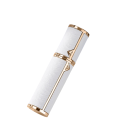 Reiseparfümatizer 5 ml PU-Leder und Metall mit dekorativen goldenen Details kompakter Flakon für den Dufttransport 2