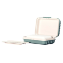 Reiseseifenbox aus Kunststoff mit Deckel 12×7,6×5 cm Seifenschale fürs Bad Reiseseifenbox Tragbarer Seifenschutz 3