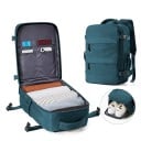 Reisrugzak 40 x 20 x 25 cm Handbagage voor in het vliegtuig Praktische rugzak met schoenenvak Interne compartimenten Lichtgewicht rugzak 3